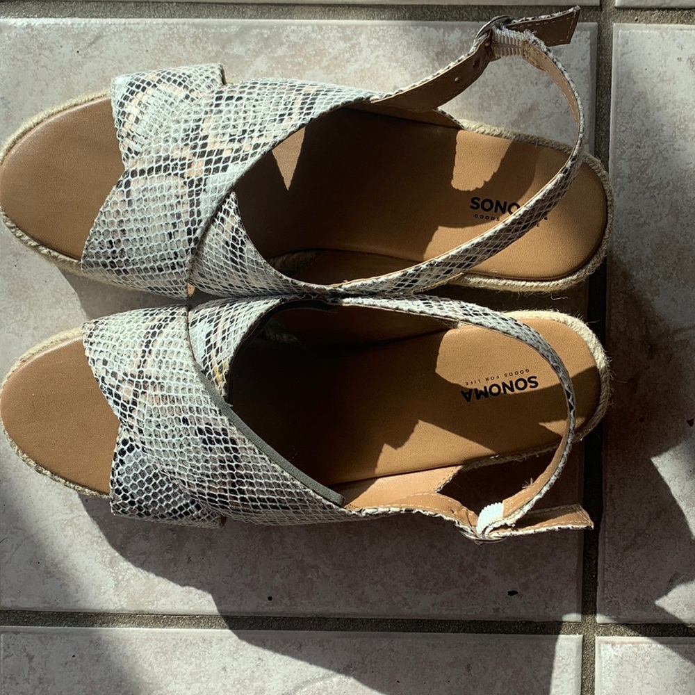 Leopard Sandals